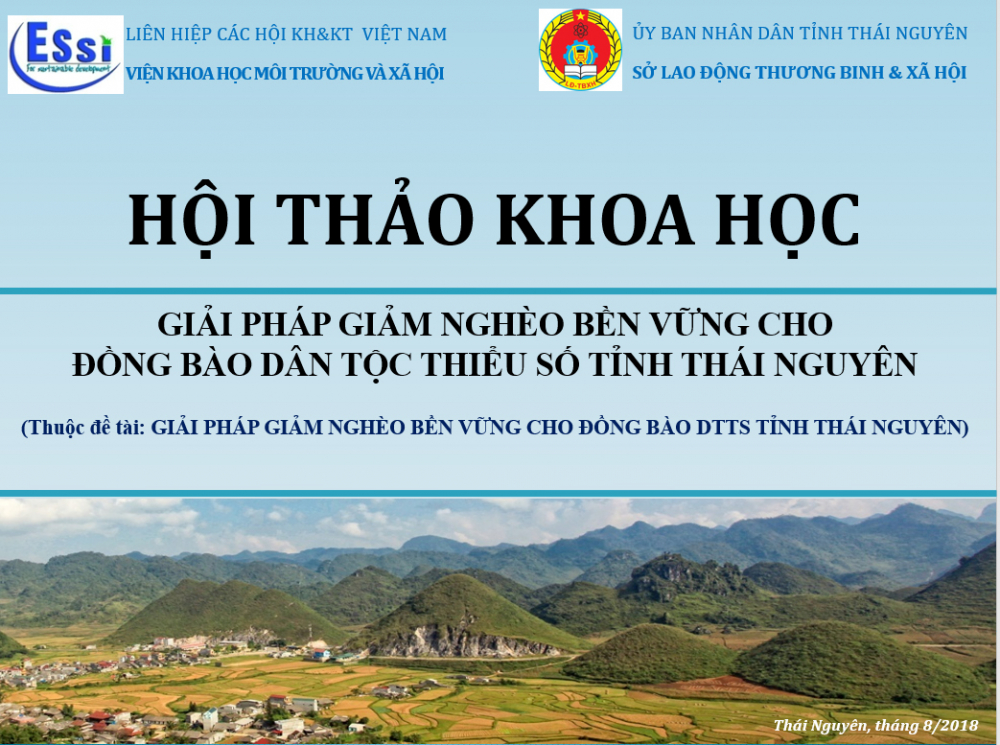 Giải pháp giảm nghèo bền vững cho đồng bào dân tộc thiểu số tỉnh Thái Nguyên
